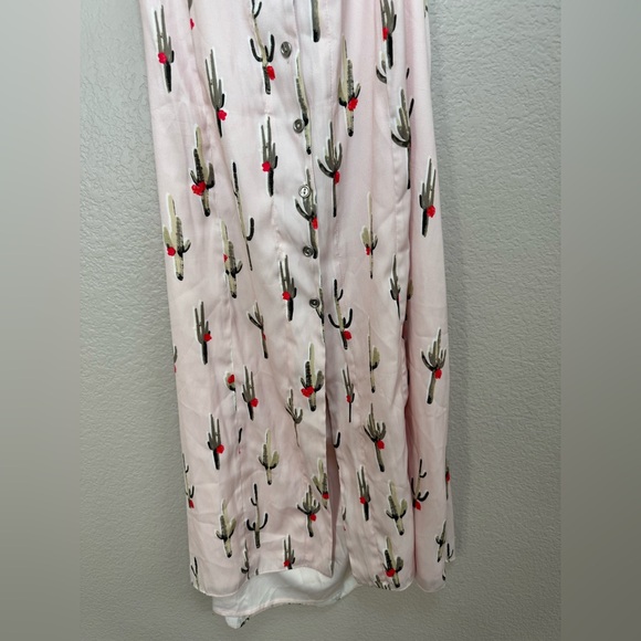 Viral Dolce Vita Campbell Dress in Pink Cactus Print size Large $180 - Picture 7 of 12